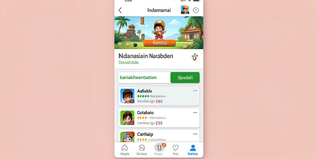Fitur koleksi item yang menambah keseruan permainan.