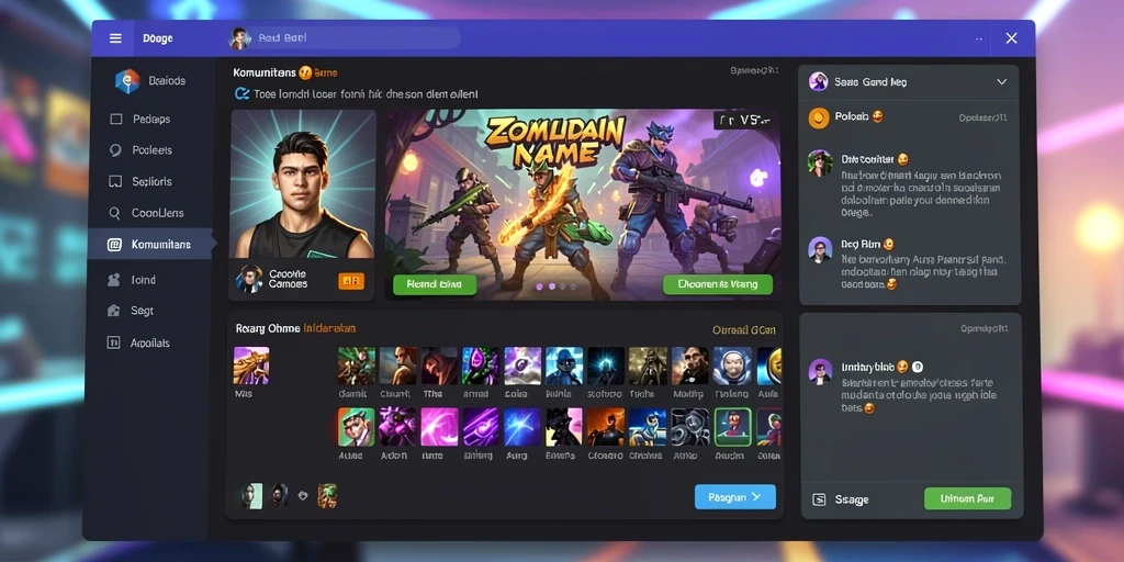 Bermain dengan teman-teman dalam mode multiplayer yang seru.