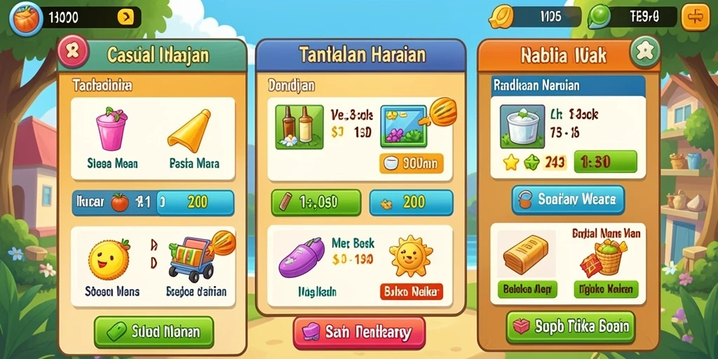 Screenshot menampilkan fitur interaksi dengan pemain lain.