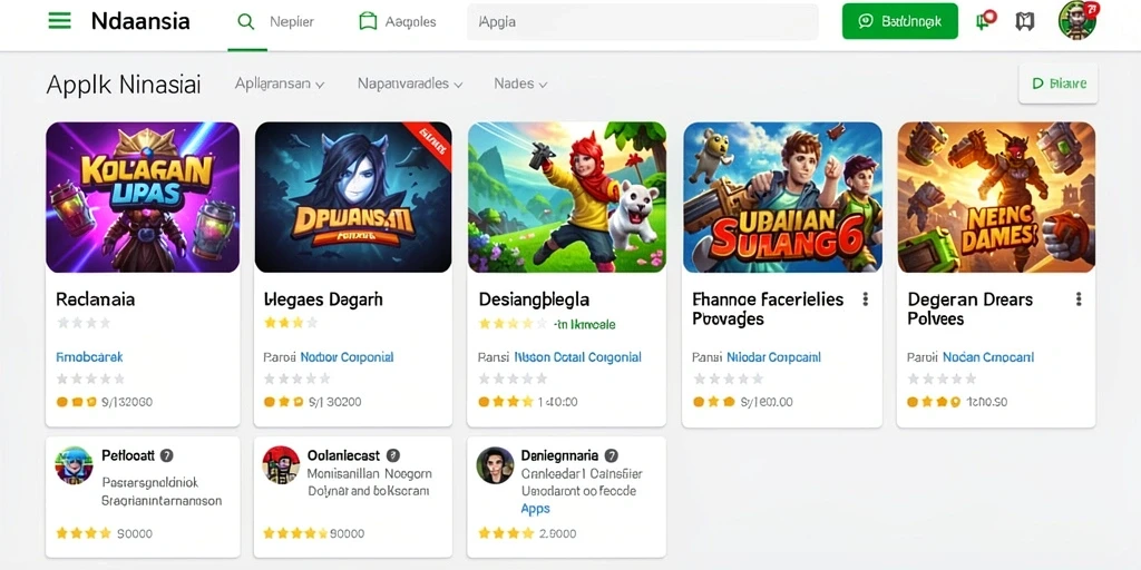 Lingkungan game yang kaya dan penuh warna.