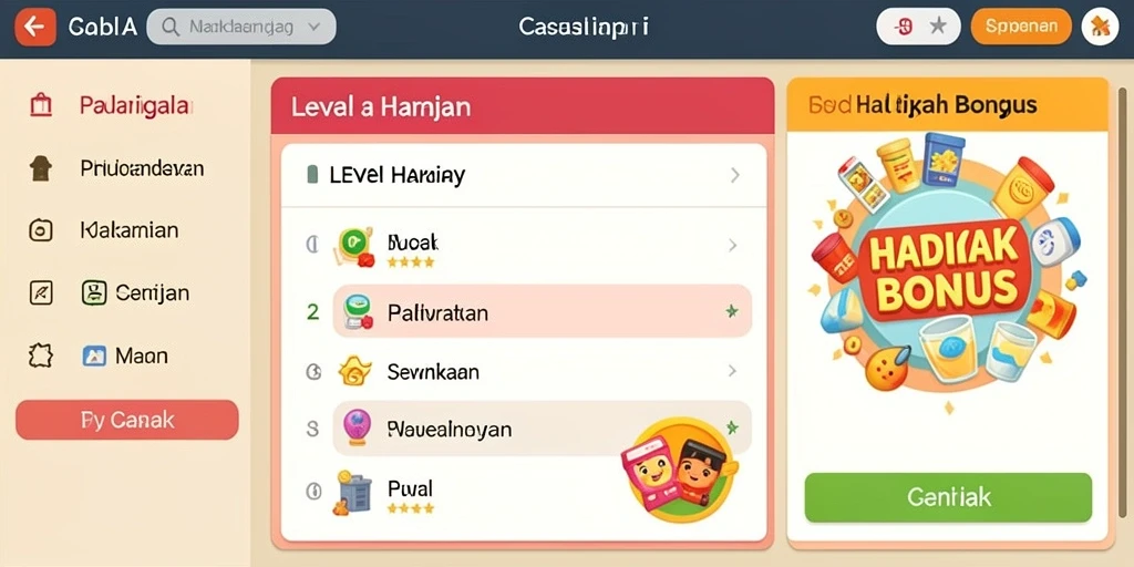 Grafis yang menakjubkan membuat pengalaman bermain semakin seru.