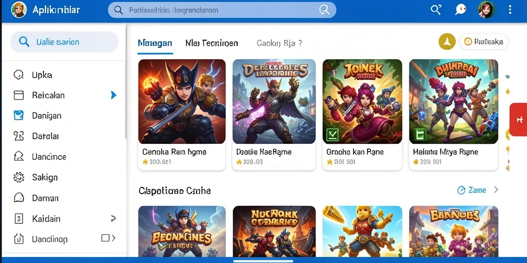 Grafis menarik yang membuat permainan semakin seru.
