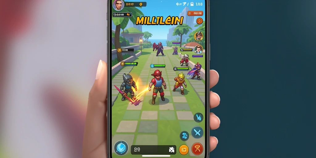 Tampilan saat bermain mode kompetisi.