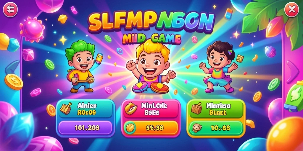 Menu permainan yang variatif dan penuh pilihan.